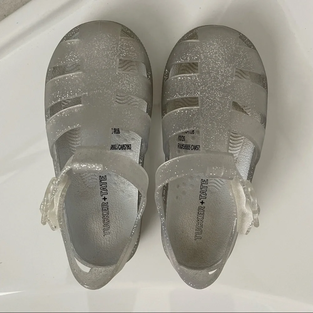 Tucker & Tate Toddler Girl TTIRIS Rubber Sandals Size 8